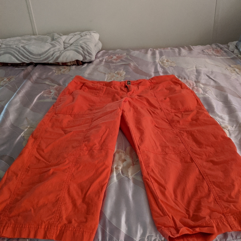 Cropped pants and top
